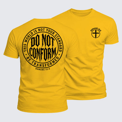 Luxe Mercerized Cotton Tee - Do Not Conform