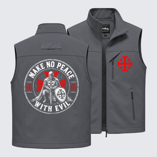 Make No Peace With Evil Outdoor Quick-dry Vest