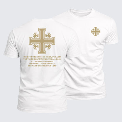 Luxe Mercerized Cotton Tee - Cross of Kings