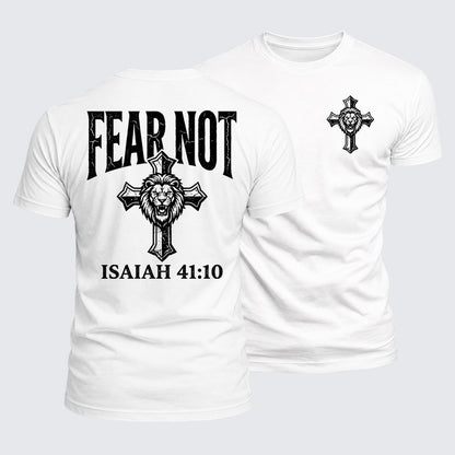 Luxe Mercerized Cotton Tee - Fear Not Isaiah 41:10