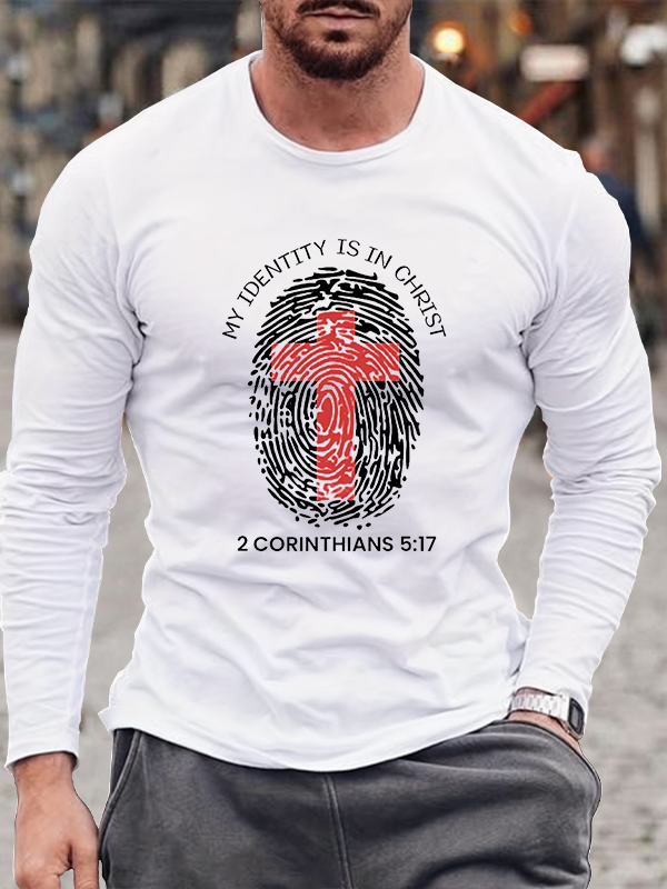 My Identity Is in Christ Long Sleeve T-Shirt