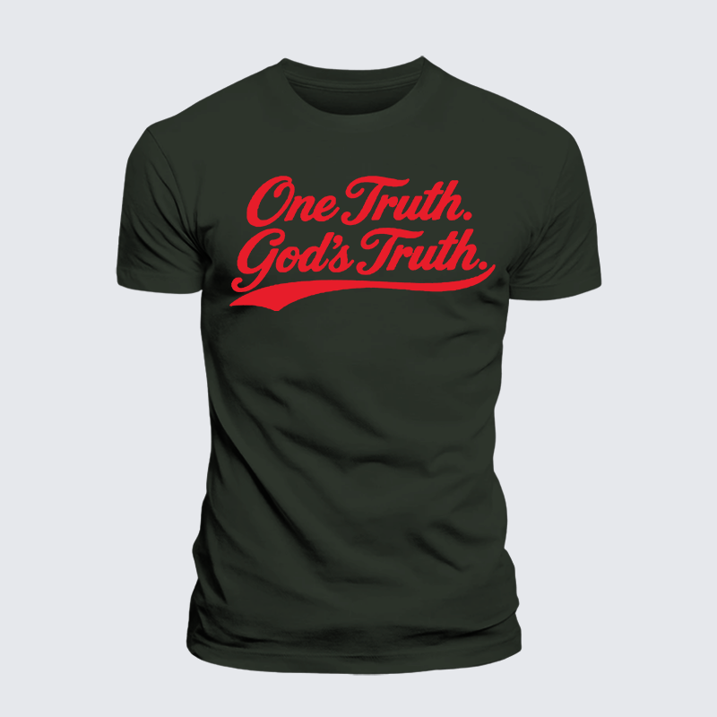 Luxe Mercerized Cotton Tee - One Truth God's Truth
