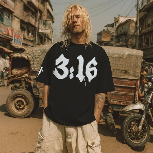 3:16 Printed Men's T-Shirt