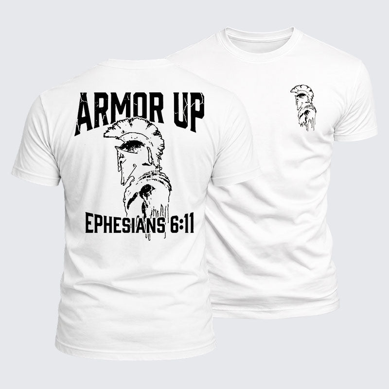 Luxe Mercerized Cotton Tee - Armor Up
