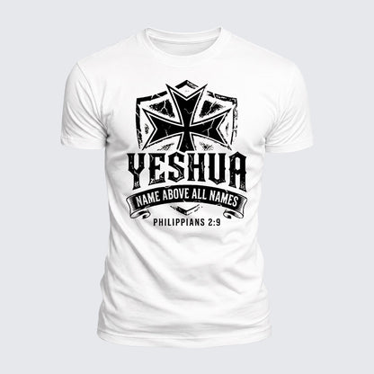 Luxe Mercerized Cotton Tee -  Yeshua Name Above All Names
