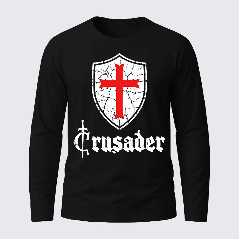 Crusader Cotton Long Sleeve T-Shirt