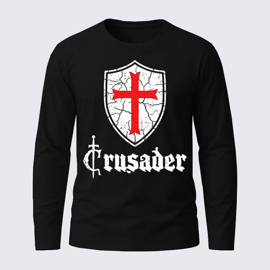 Crusader Cotton Long Sleeve T-Shirt
