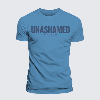Luxe Mercerized Cotton Tee - UNASHAMED Romans 1:16