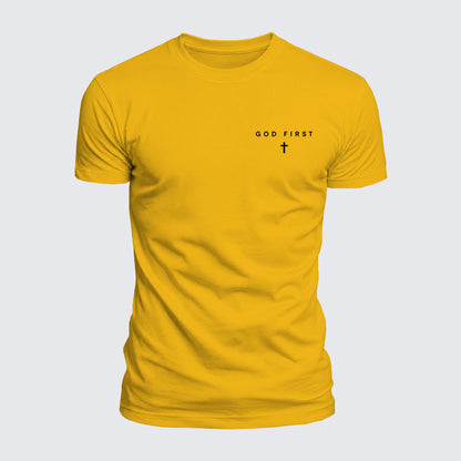 Luxe Mercerized Cotton Tee - God First