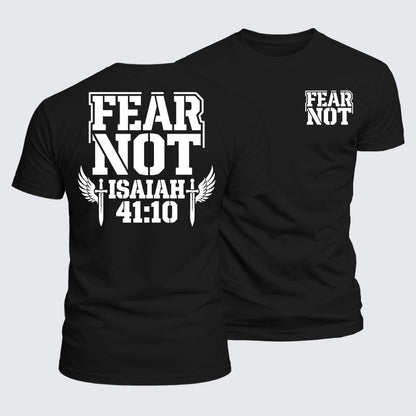 Luxe Mercerized Cotton Tee - Fear Not Isaiah 41:10