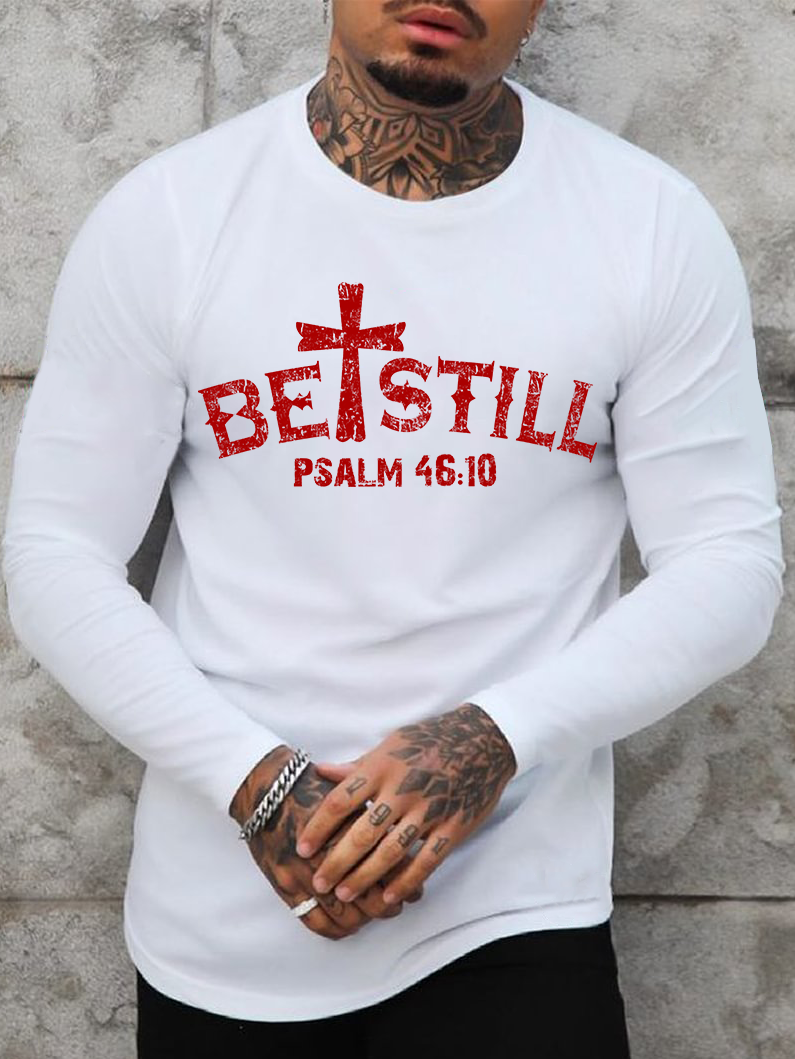 Psalm 46:10  Long Sleeve T-Shirt