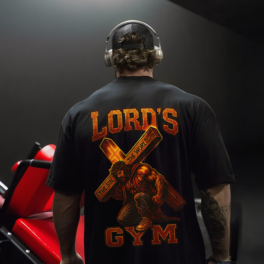Lord's The Sin The World Gym Printed Men's T-shirt