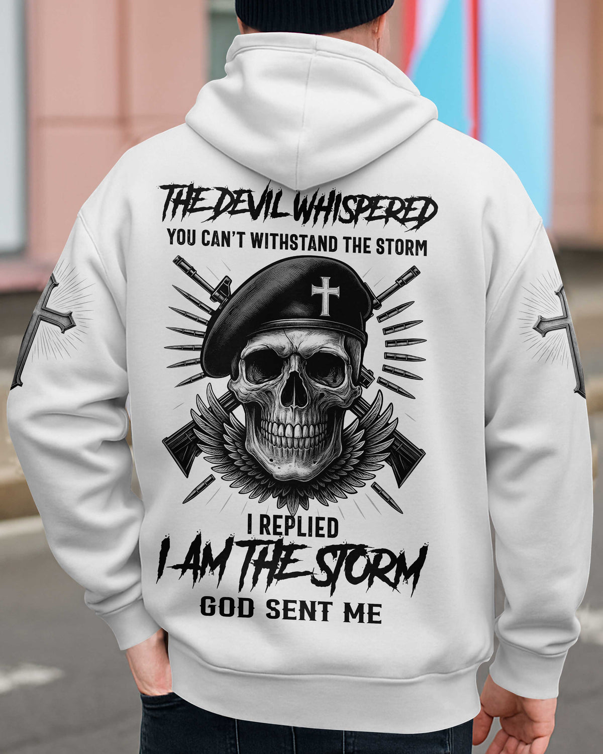 The Devil Whispered You Can't Withstand The Storm T-Shirt