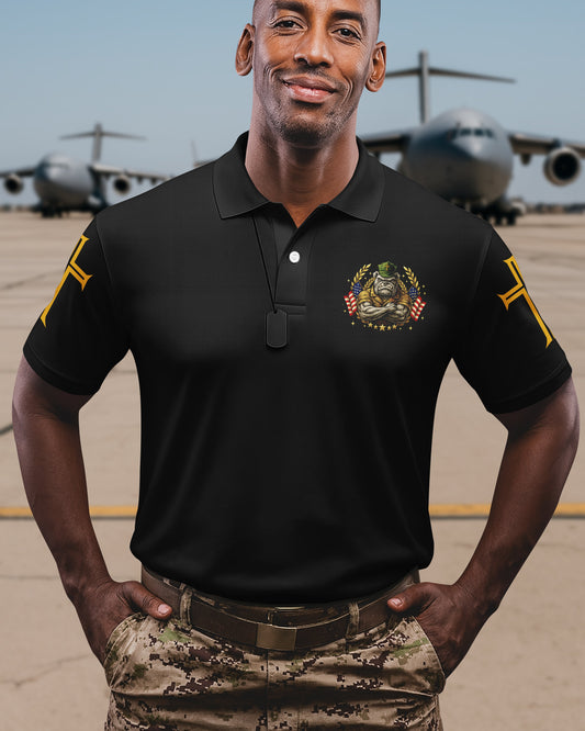 Once A Marine By Duty Forever A Warrior Of Christ By Faith Polo