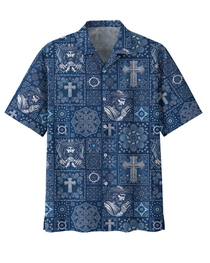 Sacred Cross Bandana Hawaiian T-Shirt
