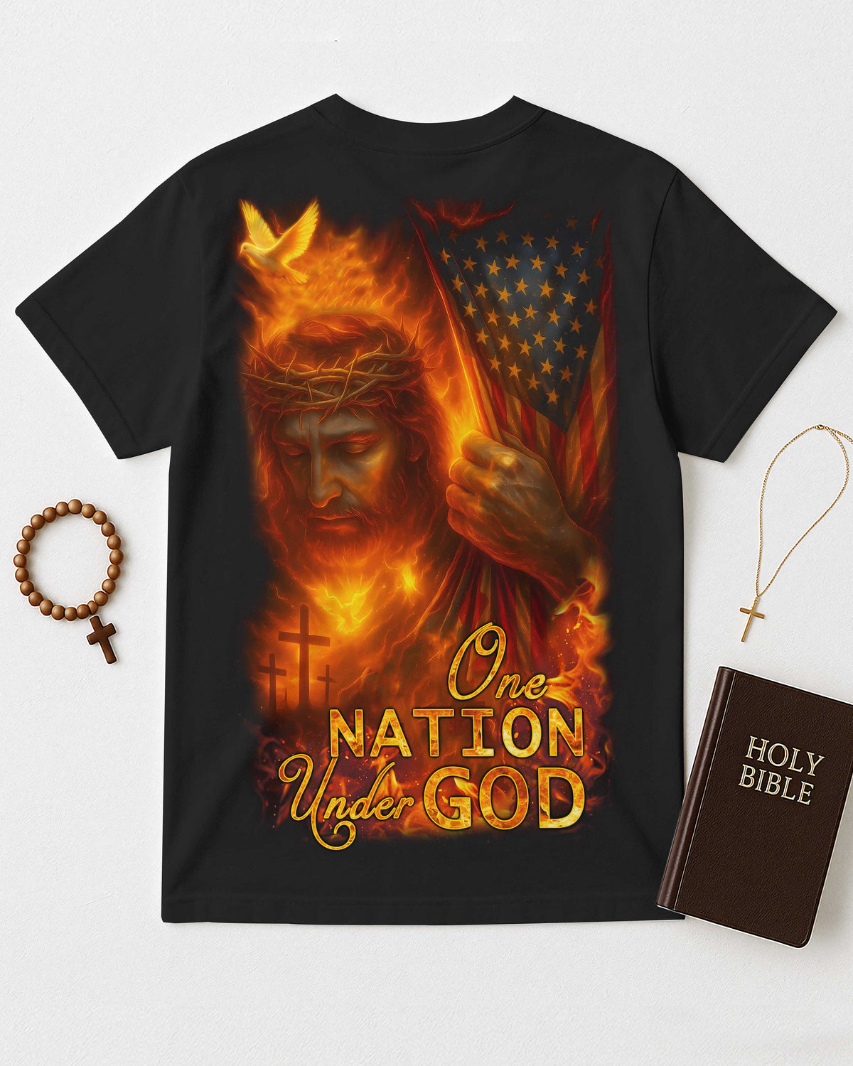 One Nation Under God All Over Print T-Shirt