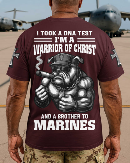 I Took A Dna Test I'm A Warrior Of Christ T-Shirt