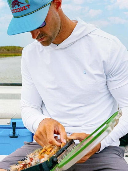 Men's Outdoor Sun Protection Cool Hooded Sun Protection Long Sleeve Top