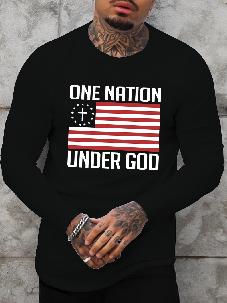 One Nation Under God Long Sleeve