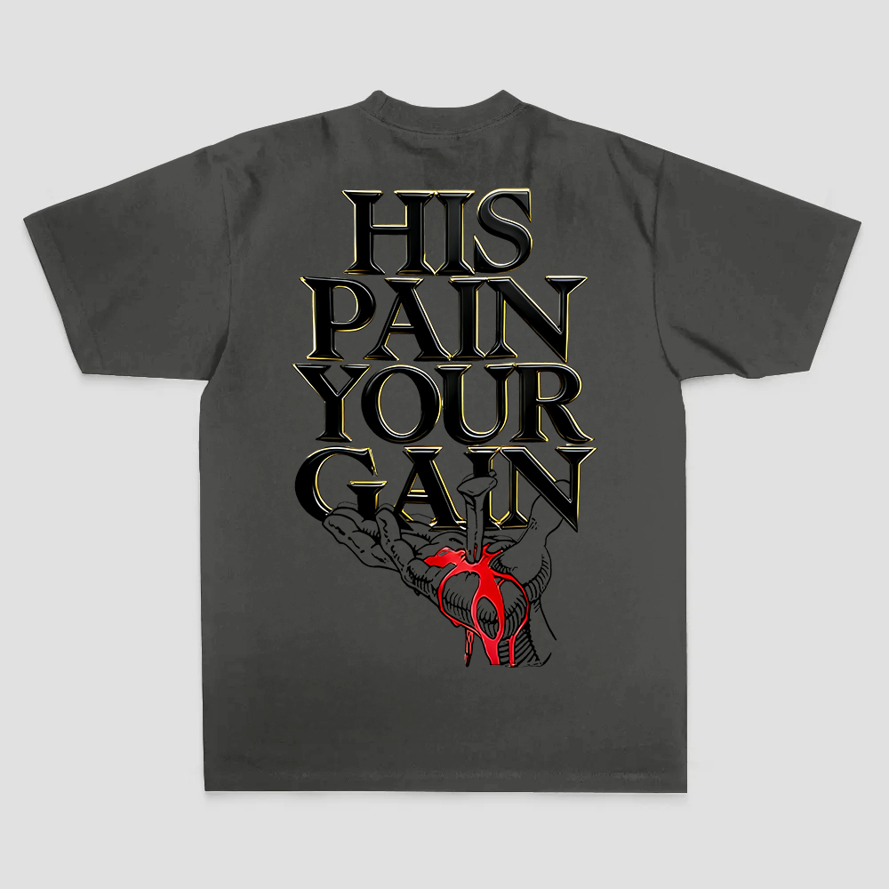 Lord's Gym The Sin Of The World Bench Press This! Printed Men's T-shirt