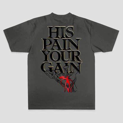 Lord's Gym The Sin Of The World Bench Press This! Printed Men's T-shirt