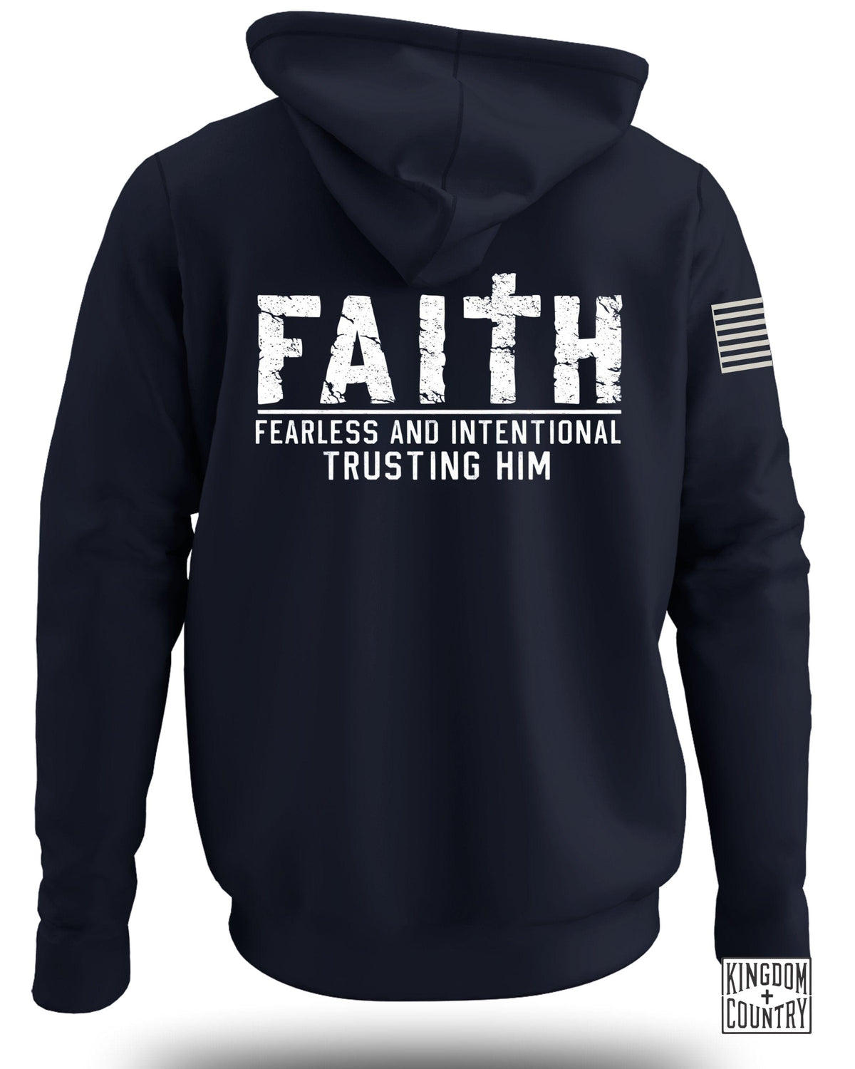 Faith Fearless & Intentional Trusting Him Hoodie