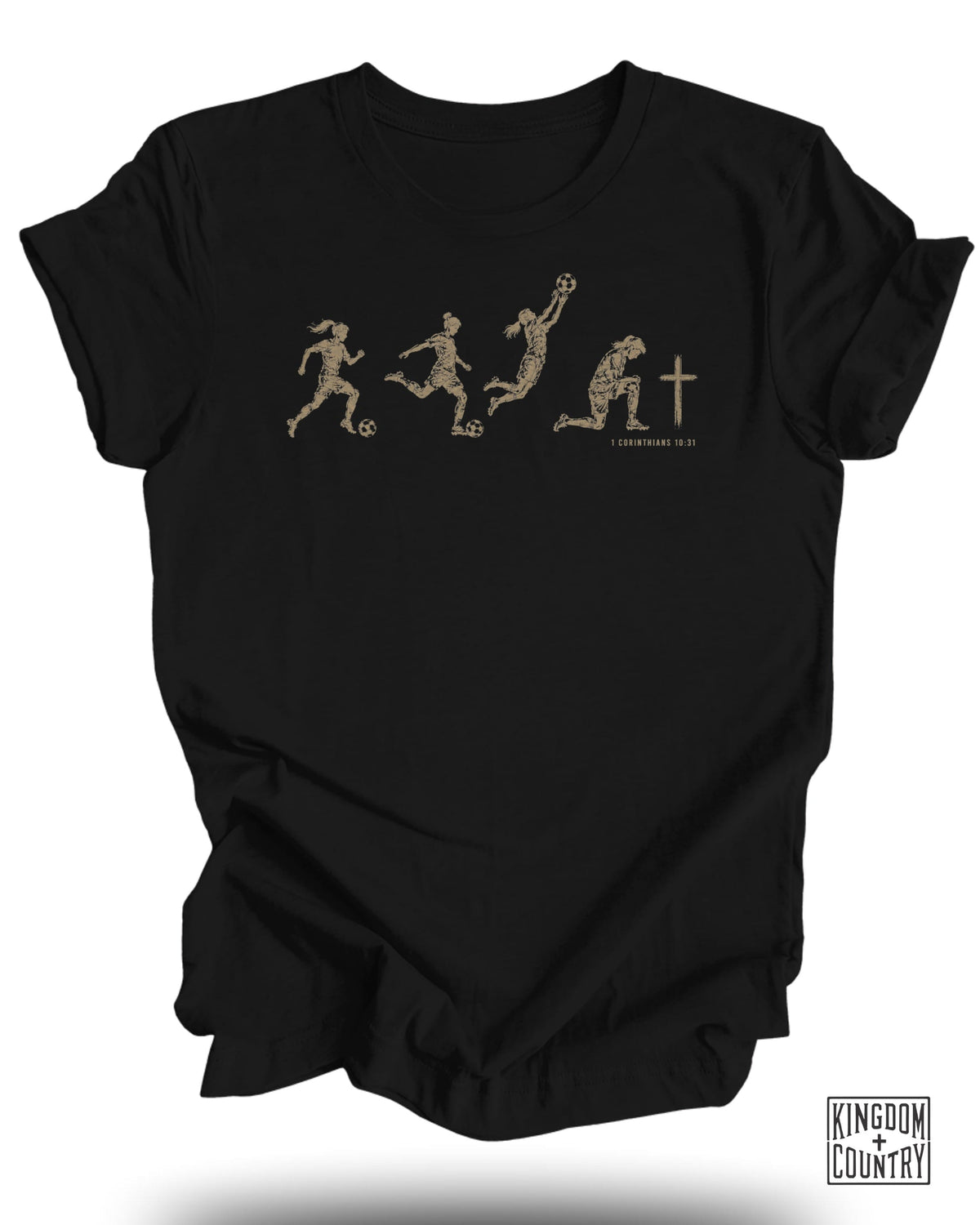 Soccer (Women) Faith Journey T-Shirt