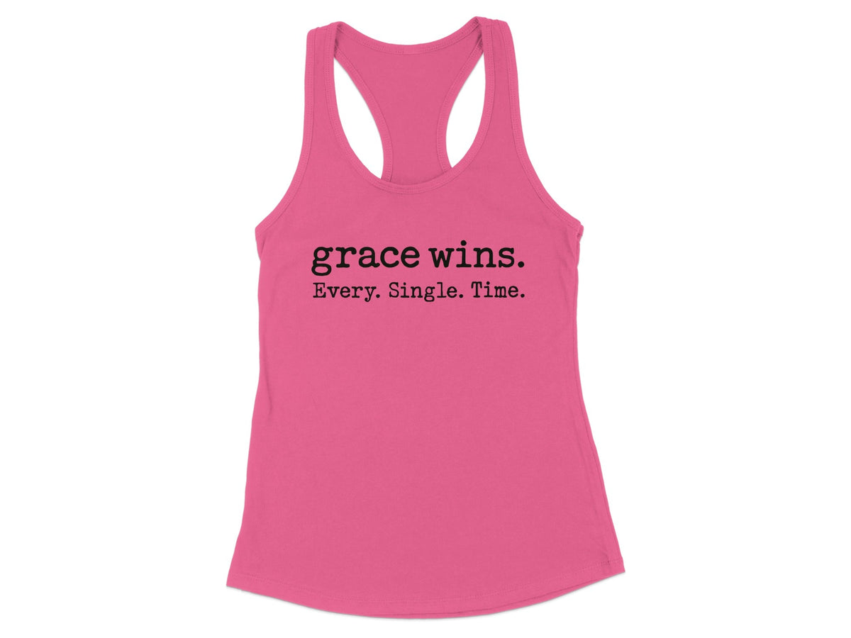 Grace Wins Racerback Tank