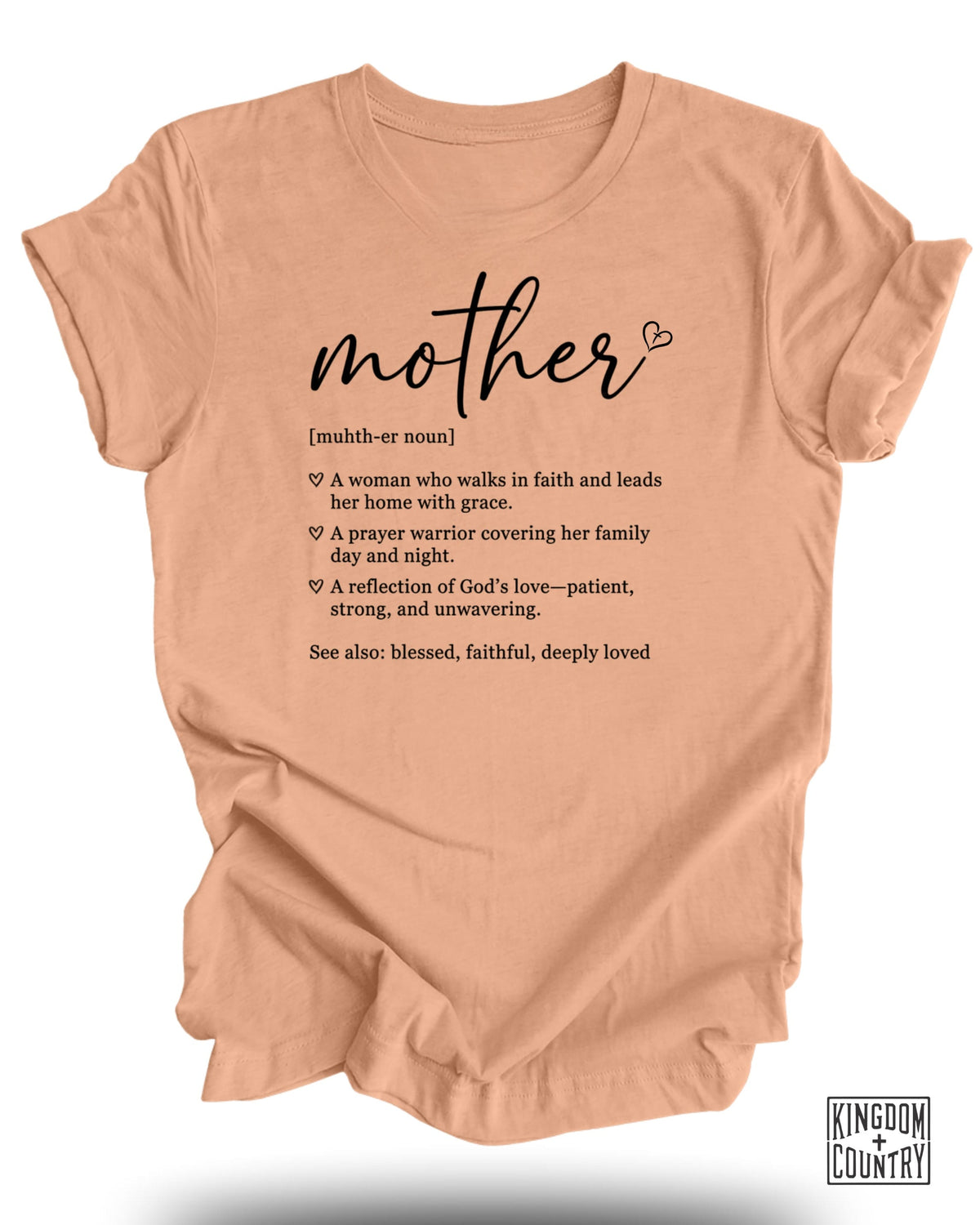 Christian Mother Definition T-Shirt