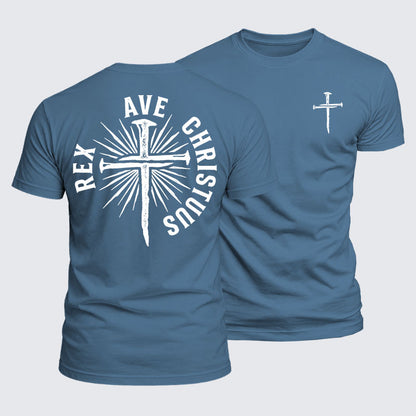 Luxe Mercerized Cotton Tee - Ave Christus Rex