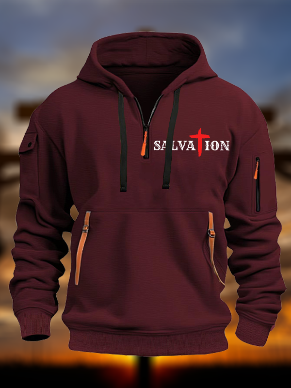 Salvation Jesus God Christian Zipper Hoodies