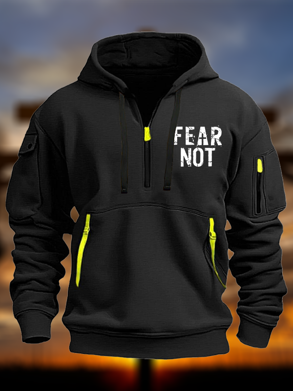 Fear Not Jesus God Christian Zipper Hoodies