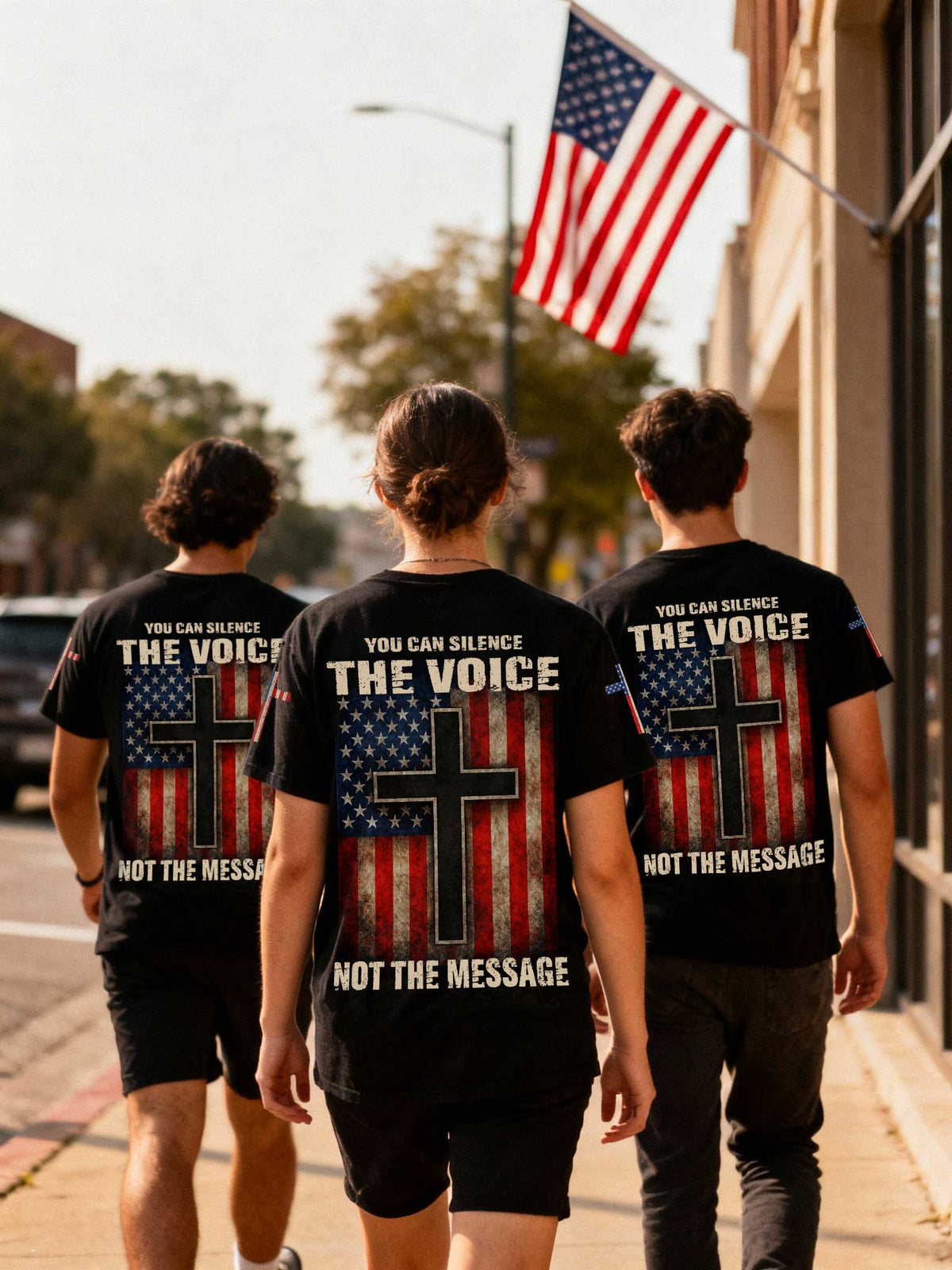 You Can Silence The Voice Not The Message T-Shirt