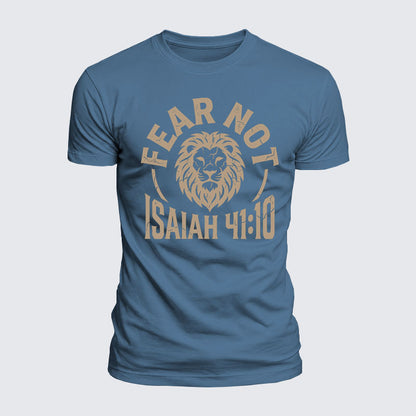 Luxe Mercerized Cotton Tee - Fear Not Isaiah 41:10