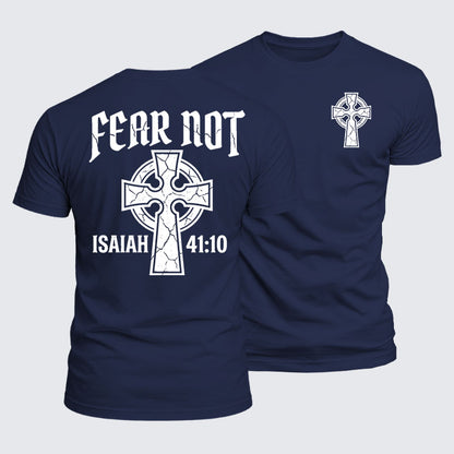 Luxe Mercerized Cotton Tee - Fear Not Isaiah 41:10
