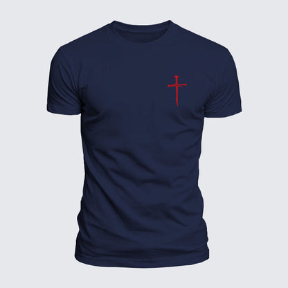 Luxe Mercerized Cotton Tee - Red Cross