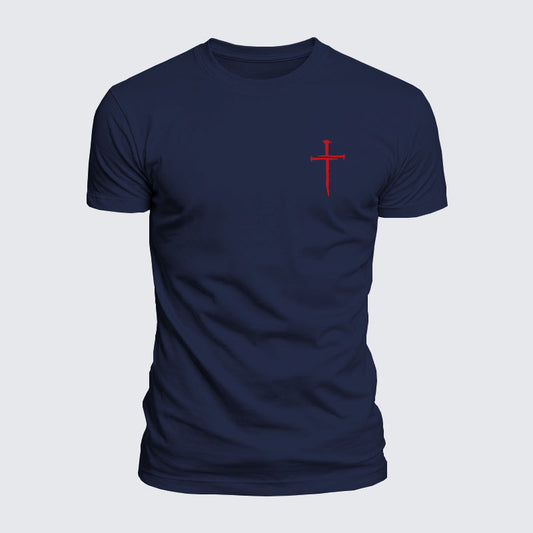 Luxe Mercerized Cotton Tee - Red Cross