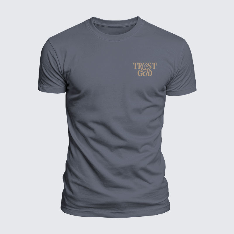 Luxe Mercerized Cotton Tee - Trust God