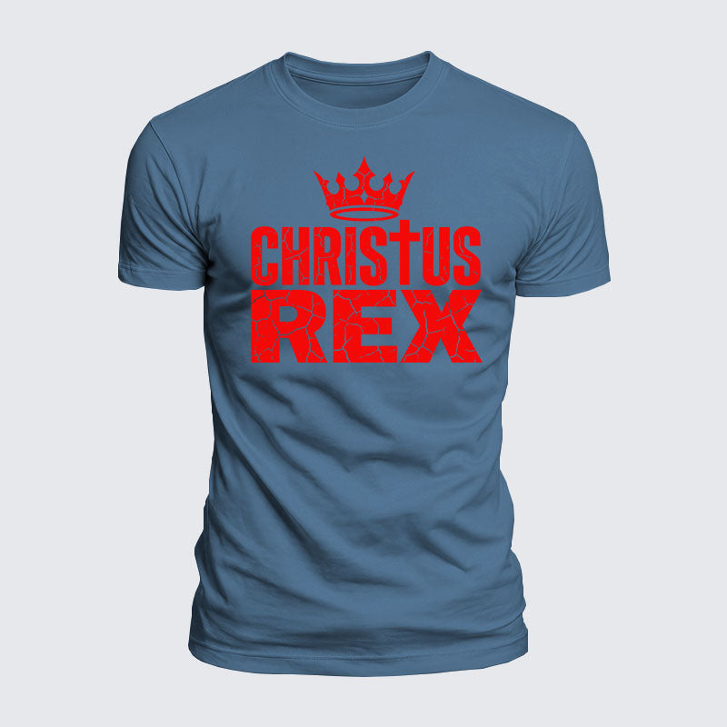 Luxe Mercerized Cotton Tee - Ave Christus Rex