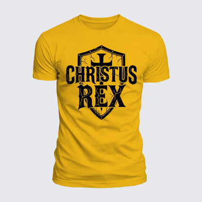 Luxe Mercerized Cotton Tee - Ave Christus Rex