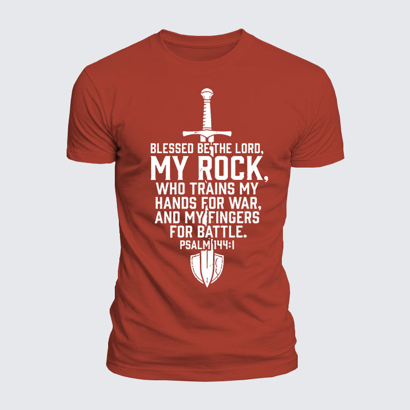 Luxe Mercerized Cotton Tee - Blessed Be The Lord