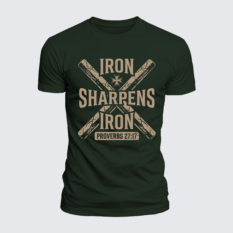 Luxe Mercerized Cotton Tee -  Iron Sharpens Iron