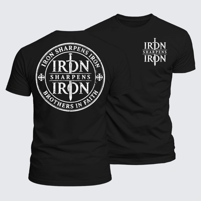 Luxe Mercerized Cotton Tee - Iron Sharpens Iron Brothers In Faith