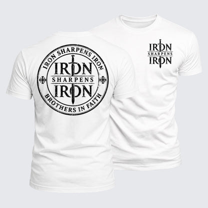 Luxe Mercerized Cotton Tee - Iron Sharpens Iron Brothers In Faith