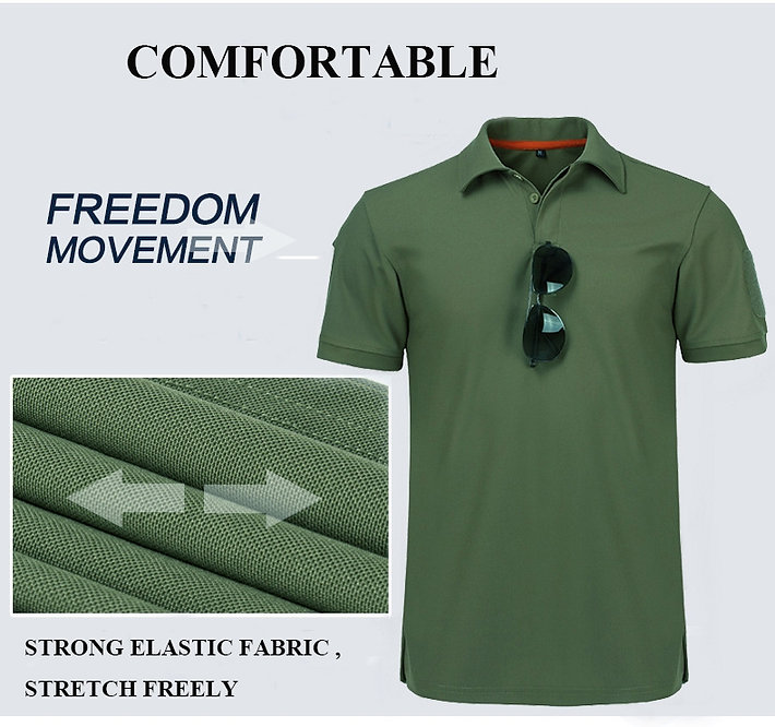Premium Quality Men's Tactical Polo Shirt