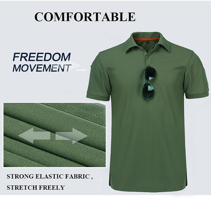 Premium Quality Men's Tactical Polo Shirt