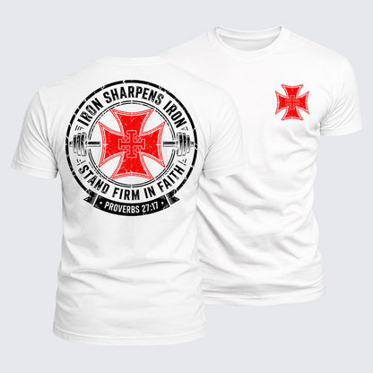 Luxe Mercerized Cotton Tee -  Iron Sharpens Iron