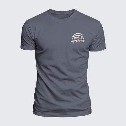 Luxe Mercerized Cotton Tee - Jesus Way Truth Life