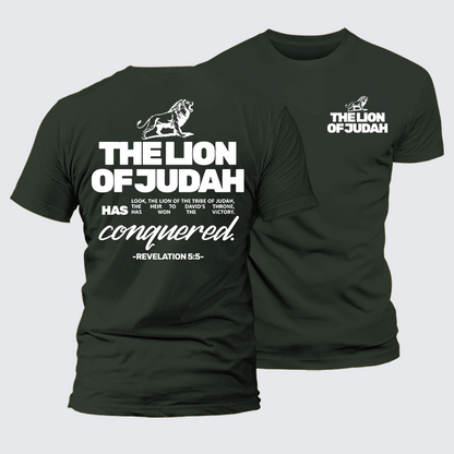 Luxe Mercerized Cotton Tee - The Lion Of Judah