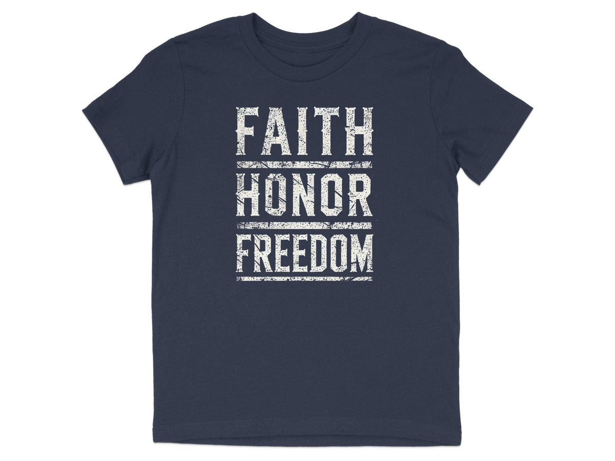 Faith Honor Freedom Youth T-Shirt